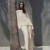 Fior Di Latte Elliot Boucle Crew