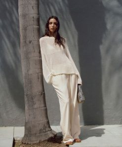 Fior Di Latte Elliot Boucle Crew