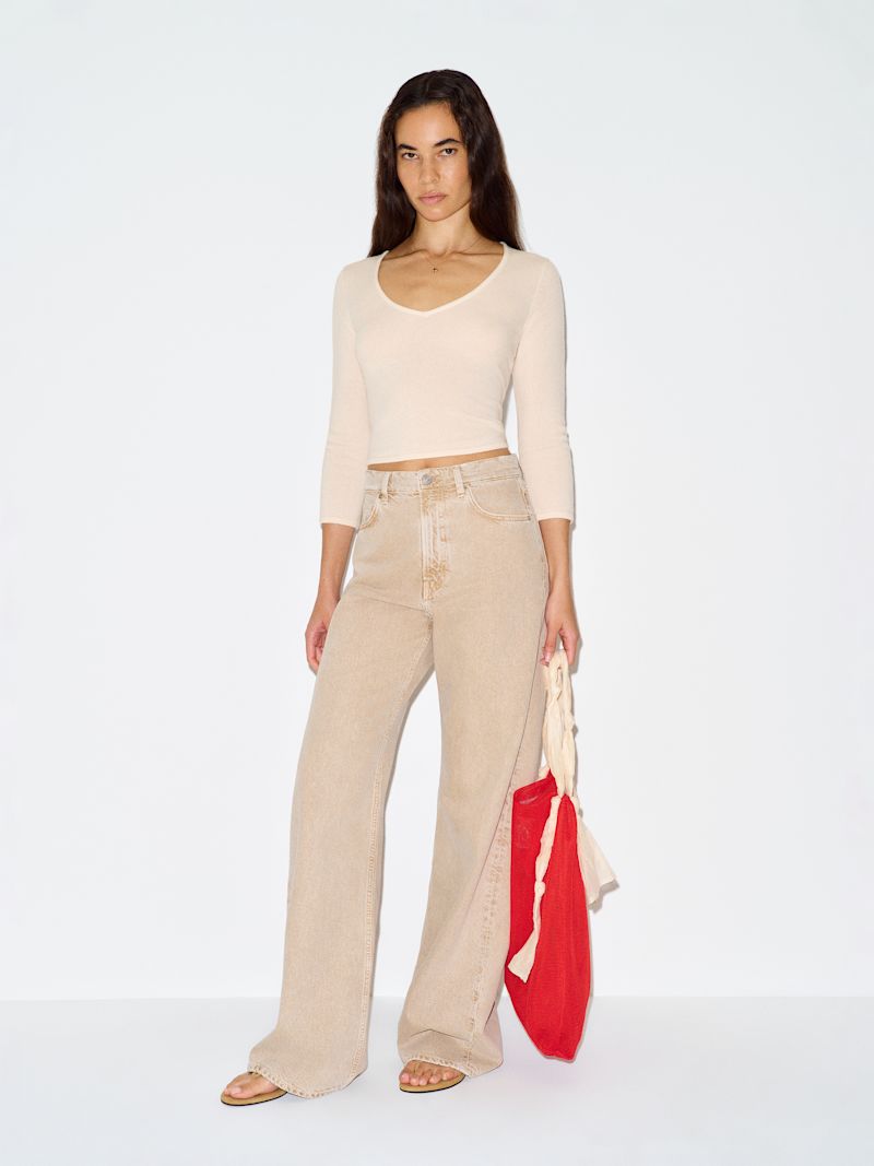 Fior Di Latte Roya Cashmere V-Neck