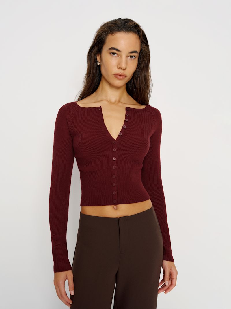 Chianti Meadow Regenerative Merino Cardigan