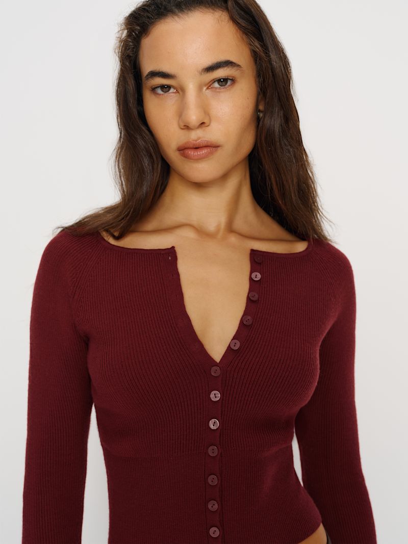 Chianti Meadow Regenerative Merino Cardigan - Image 3