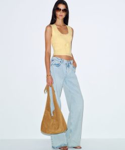 Pineapple Erin Cotton Sweater Tank