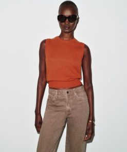 Chili Mango Roxana Cashmere Sweater Tank