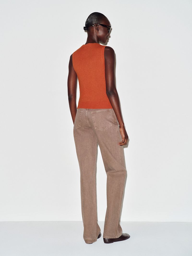 Chili Mango Roxana Cashmere Sweater Tank - Image 4