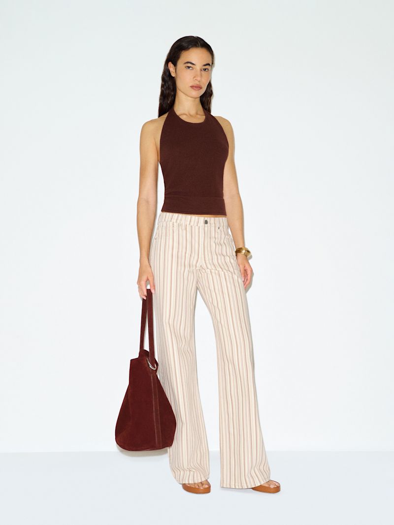 Mahogany Quill Cashmere Halter Tank - Image 2