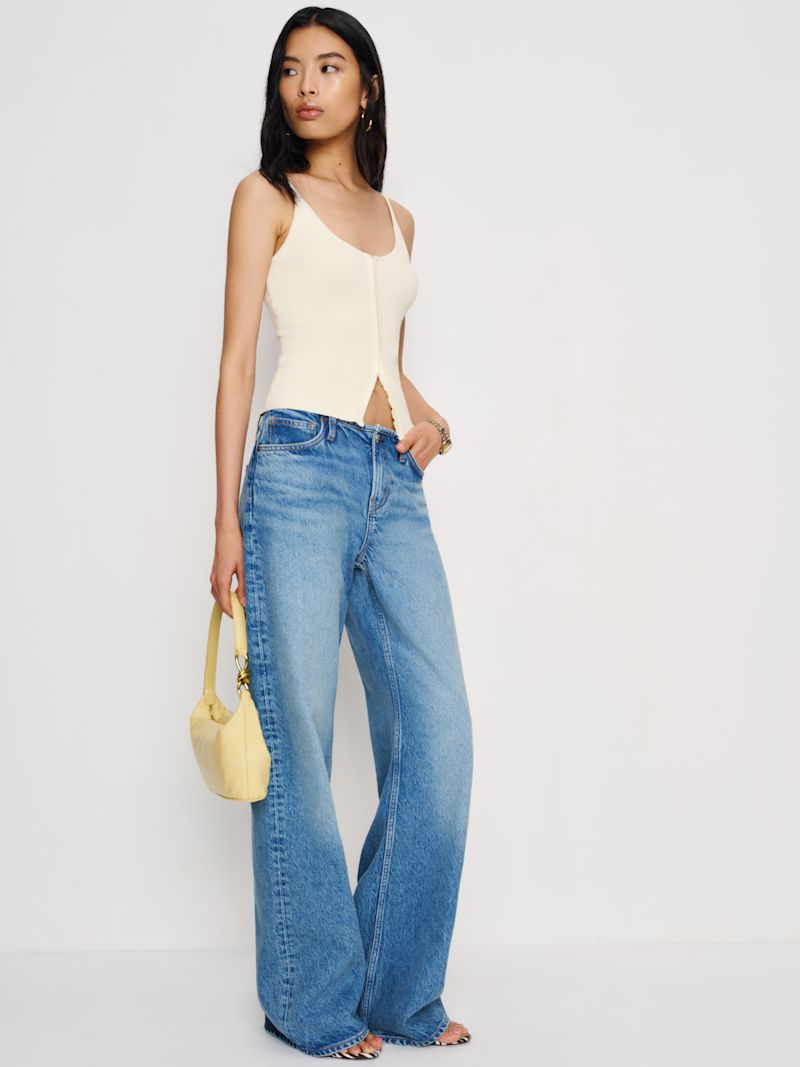 Fior Di Latte Eloise Cotton Sweater Tank - Image 4