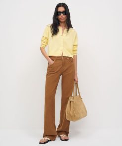 Pineapple Clara Cotton Crew Cardigan