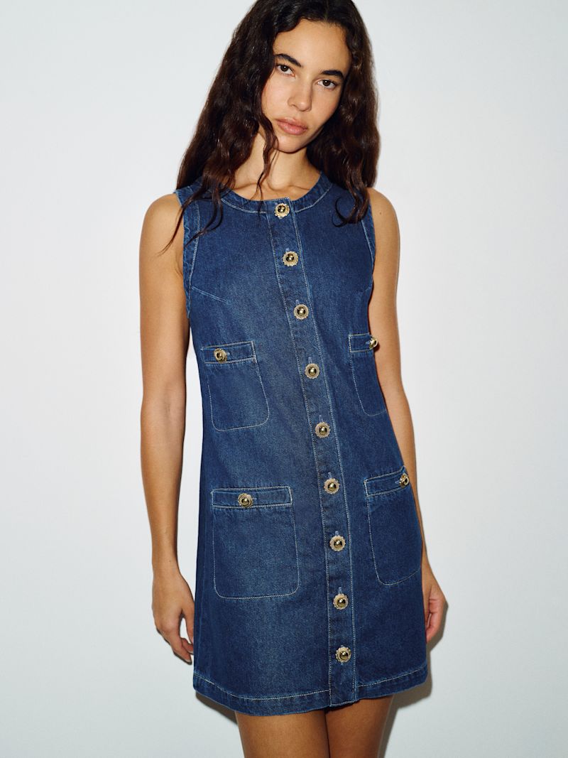 Salinas Tropez Denim Mini Dress - Image 2