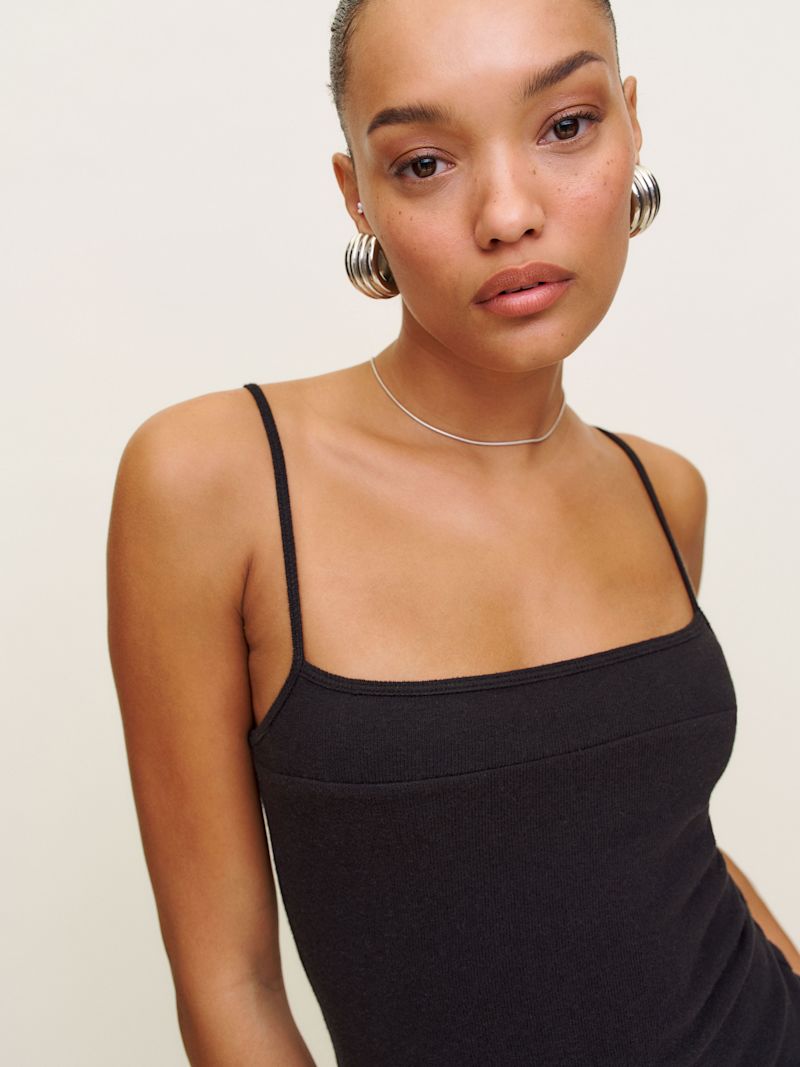 Black Chloe Knit Shrug Dress Set - Image 5